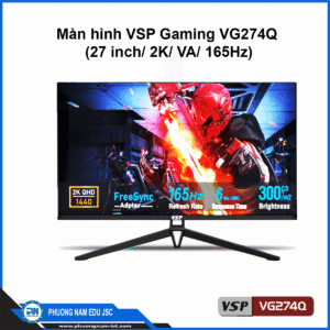 Màn hình VSP Gaming VG274Q (27 inch/ 2K/ VA/ 165Hz)
