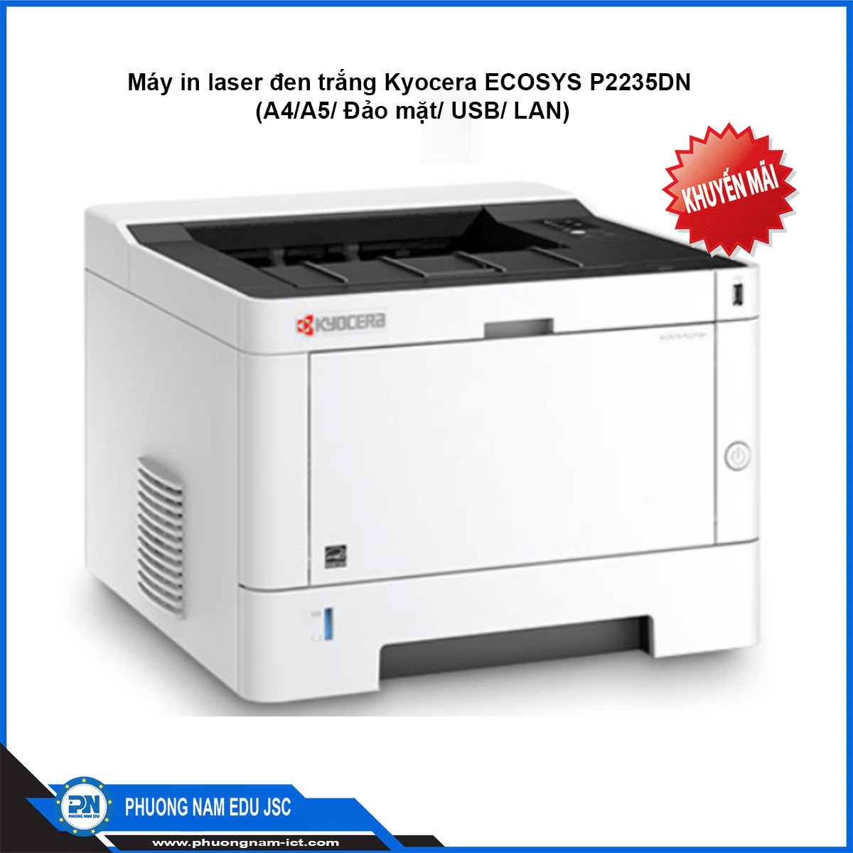 Máy in laser đen trắng Kyocera ECOSYS P2235DN
